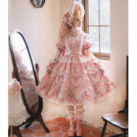 Antique Cake Hime Lolita Dress by Bramble Rose (BRR01)